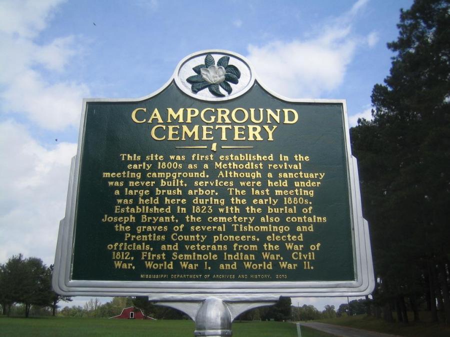 Campground Cemetery Prentiss County